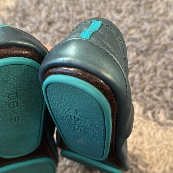 Tieks Tahitian Pearl Leather Ballet Ballerina Flats Shoes Limited Edition - Picture 14 of 17